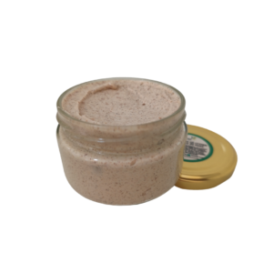 Exfoliante en crema con polvo de nuez