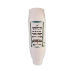 Crema corporal extra humectante.