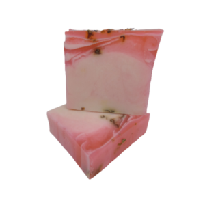 Jabon artesanal de rosas con colageno